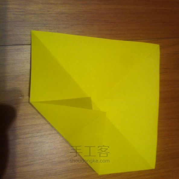 世界上最小的狗奇瓦瓦折纸制作教程 第5步