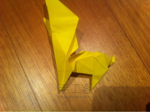 世界上最小的狗奇瓦瓦折纸制作教程 第41步