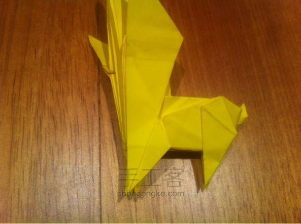 世界上最小的狗奇瓦瓦折纸制作教程 第42步