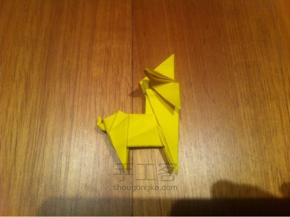 世界上最小的狗奇瓦瓦折纸制作教程 第48步