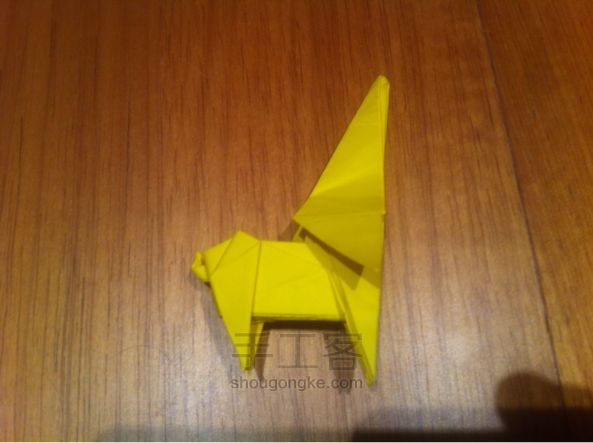 世界上最小的狗奇瓦瓦折纸制作教程 第51步