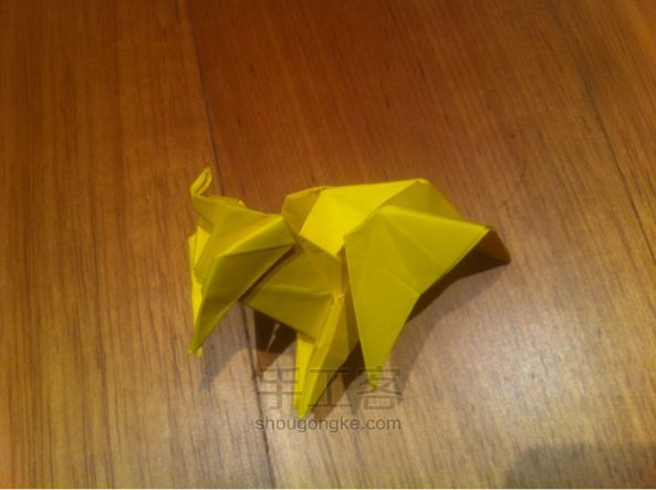 世界上最小的狗奇瓦瓦折纸制作教程 第54步