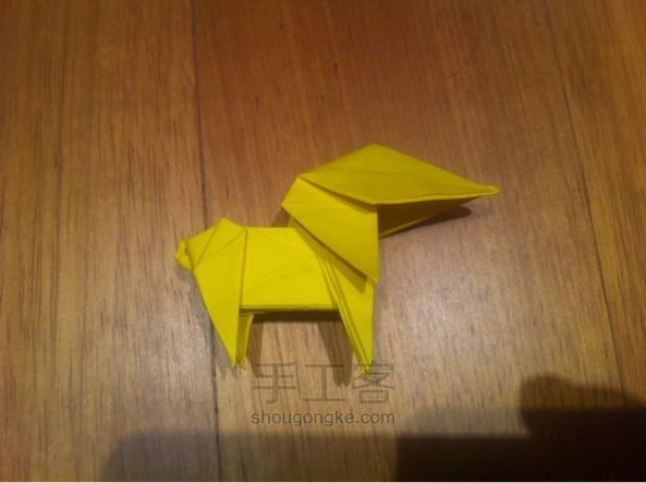 世界上最小的狗奇瓦瓦折纸制作教程 第56步
