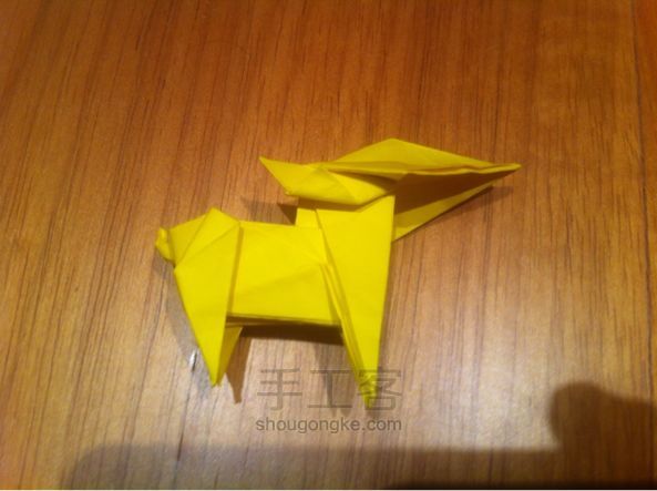 世界上最小的狗奇瓦瓦折纸制作教程 第60步