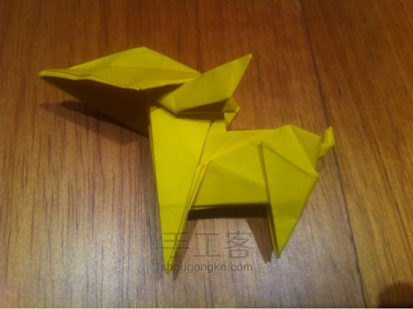 世界上最小的狗奇瓦瓦折纸制作教程 第63步