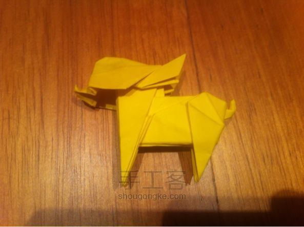 世界上最小的狗奇瓦瓦折纸制作教程 第68步