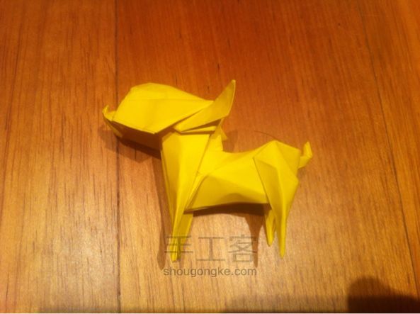 世界上最小的狗奇瓦瓦折纸制作教程 第69步