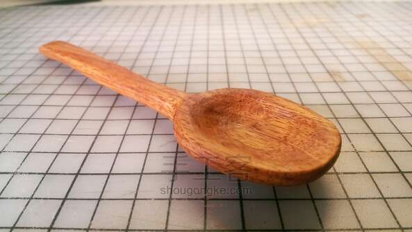 木艺教程：笨勺子 第8步