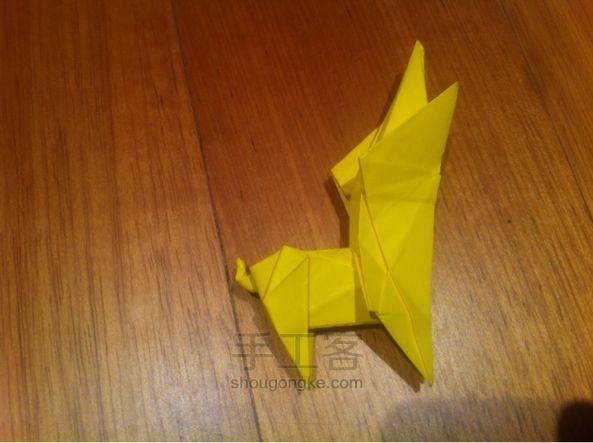 世界上最小的狗奇瓦瓦折纸制作教程 第45步
