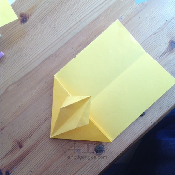 孔雀折纸教程 第9步