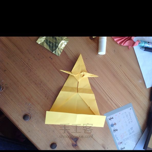 孔雀折纸教程 第27步