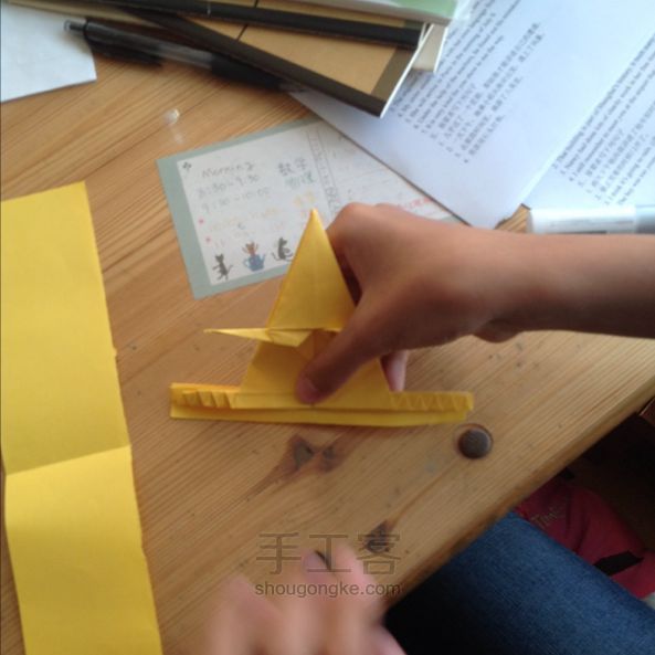 孔雀折纸教程 第30步