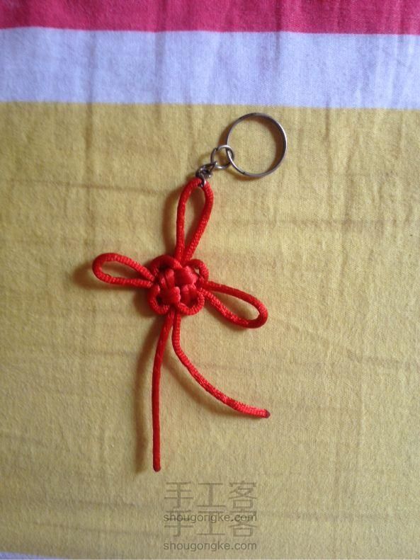 中国结之吉祥结和单缐纽扣结编法