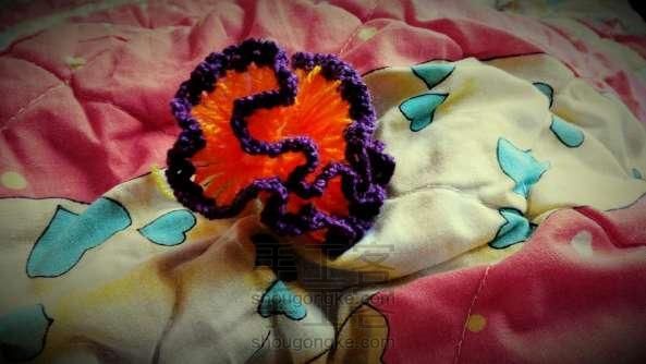 【钩针】多种花样之封面康乃馨