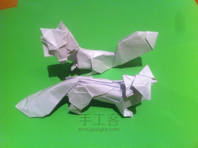 世界上最小的狗奇瓦瓦折纸制作教程 第71步