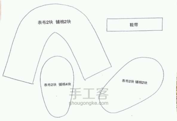 给宝宝做双 小清新鞋子（1） 第2步