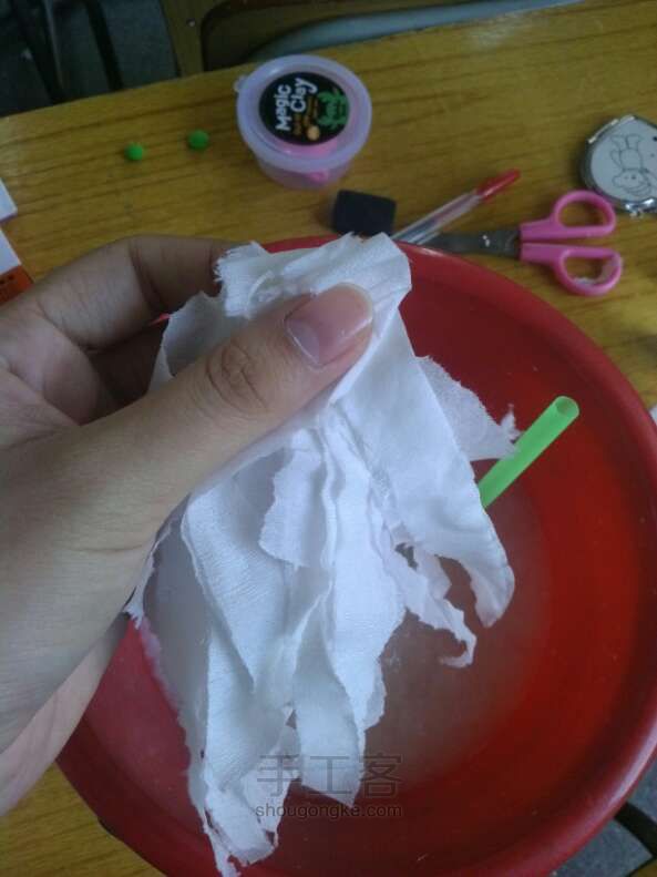 纸浆画DIY教程 第1步