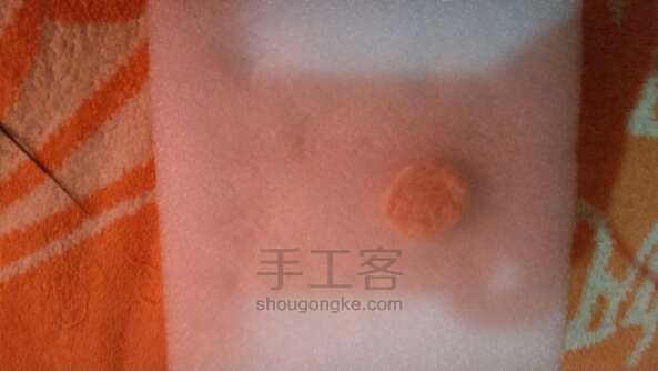 羊毛毡小试 第4步