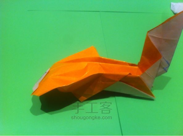 【狡猾的狐狸折纸】手工制作教程（二） 第9步