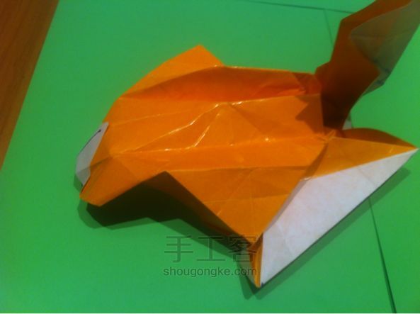 【狡猾的狐狸折纸】手工制作教程（二） 第12步