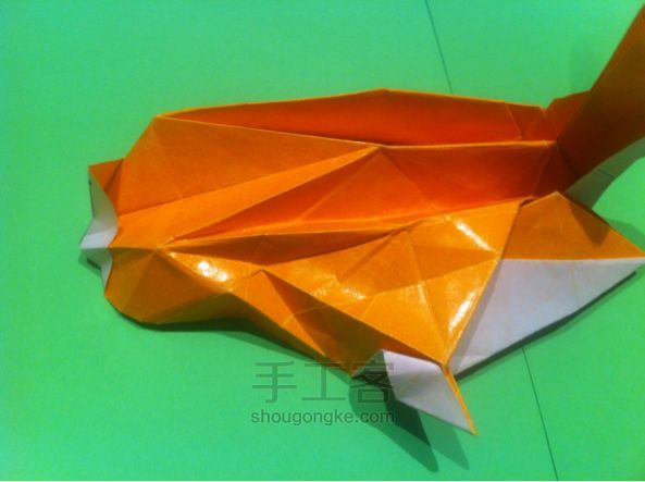 【狡猾的狐狸折纸】手工制作教程（二） 第23步