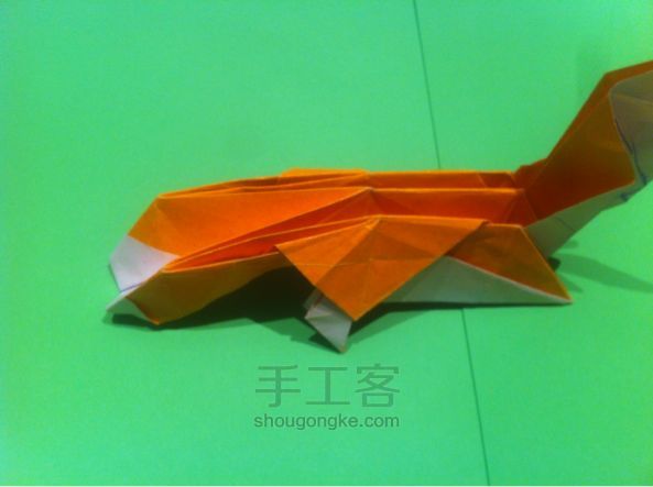 【狡猾的狐狸折纸】手工制作教程（二） 第25步