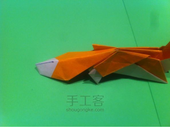 【狡猾的狐狸折纸】手工制作教程（二） 第28步