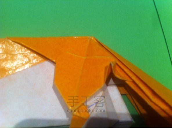 【狡猾的狐狸折纸】手工制作教程（二） 第45步