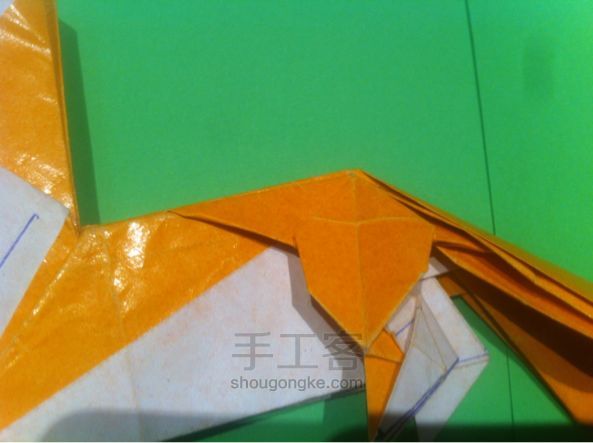 【狡猾的狐狸折纸】手工制作教程（二） 第47步
