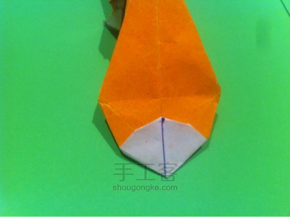 【狡猾的狐狸折纸】手工制作教程（二） 第54步