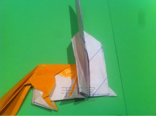 【狡猾的狐狸折纸】手工制作教程（二） 第57步
