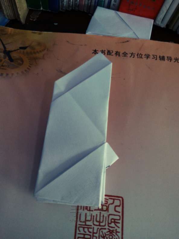 火箭信封。折纸教程 第17步