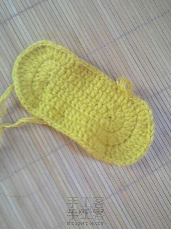 宝宝鞋鞋底钩织