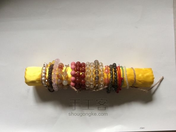 自己动手做手镯展示架DIY教程 第5步