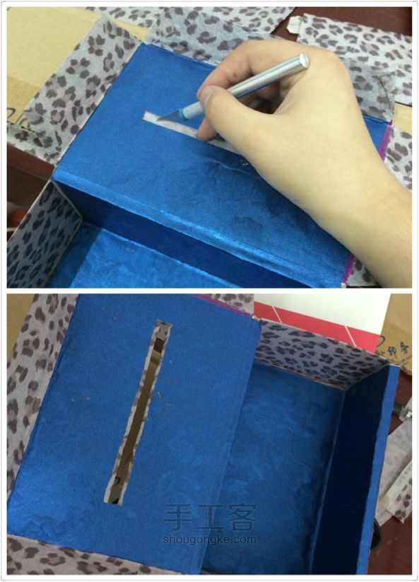 DIY抽纸盒教程 第8步