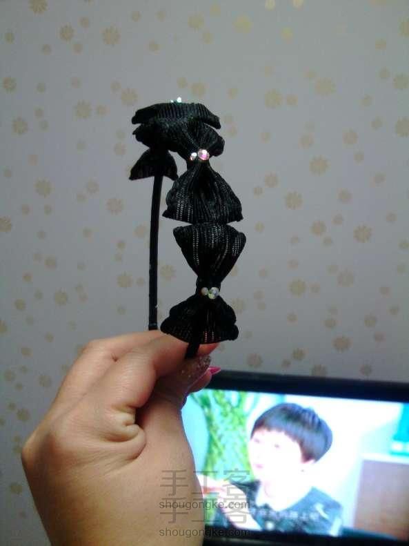 蝴蝶结发箍很喜欢