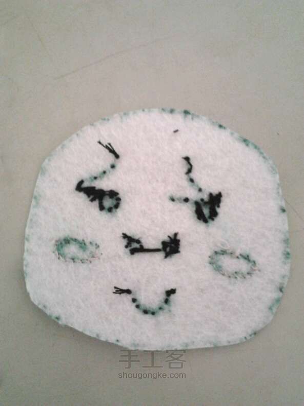 表情君不织布 第7步