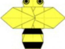 动物系列折纸之蜜蜂