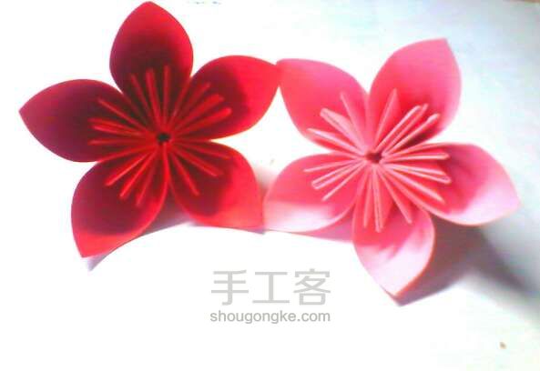 手工樱花 第13步