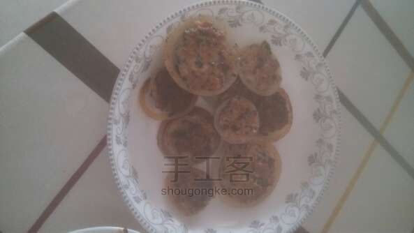 洋葱圈肉饼制作教程 第8步