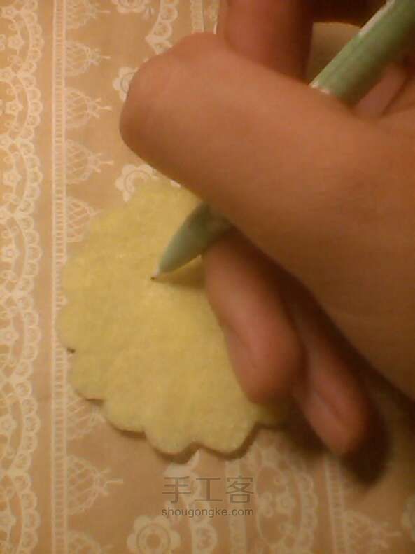 【森女1】来自森林的胸针 第4步