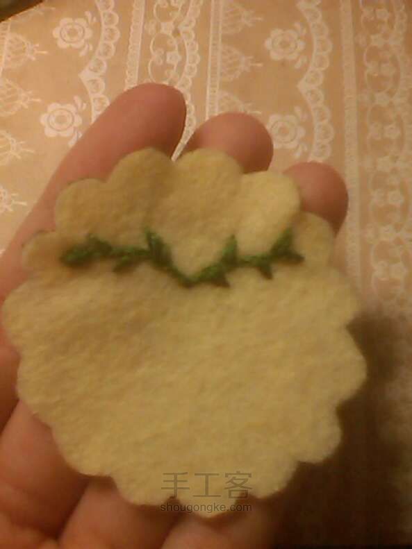 【森女1】来自森林的胸针 第7步