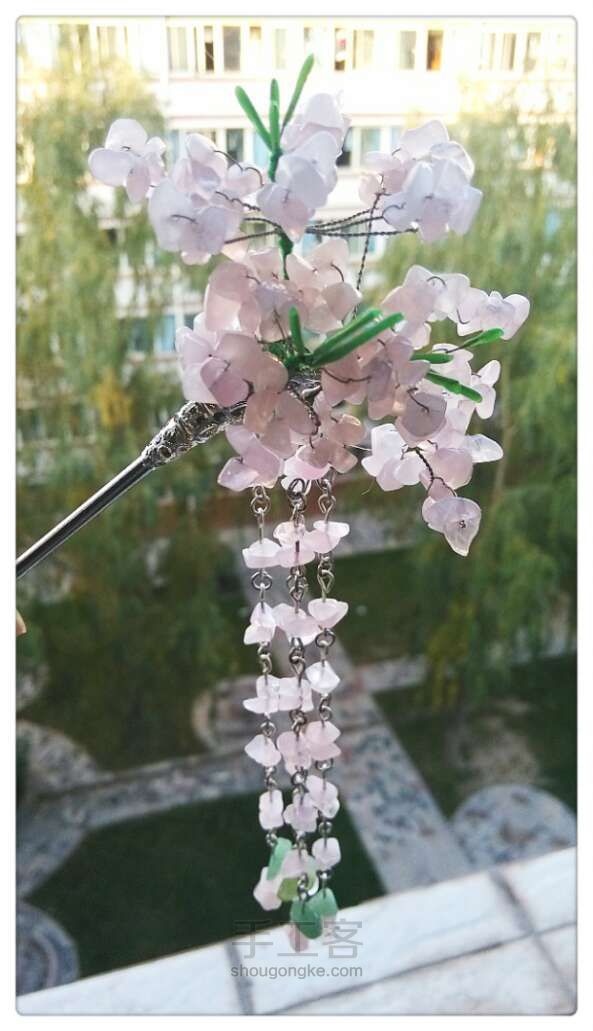 【碎石花簪】手工发簪教程 第1步