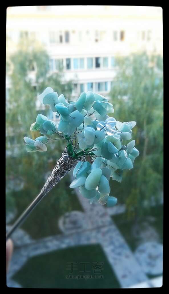 【碎石花簪】手工发簪教程 第2步