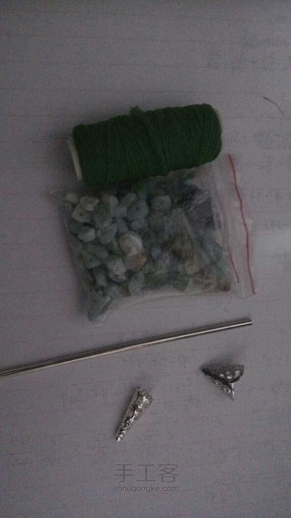 【碎石花簪】手工发簪教程 第4步