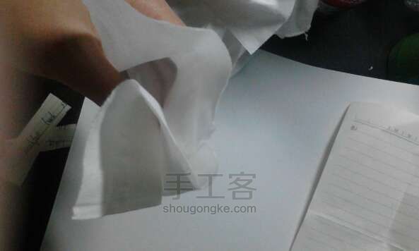 纸婚纱 第2步