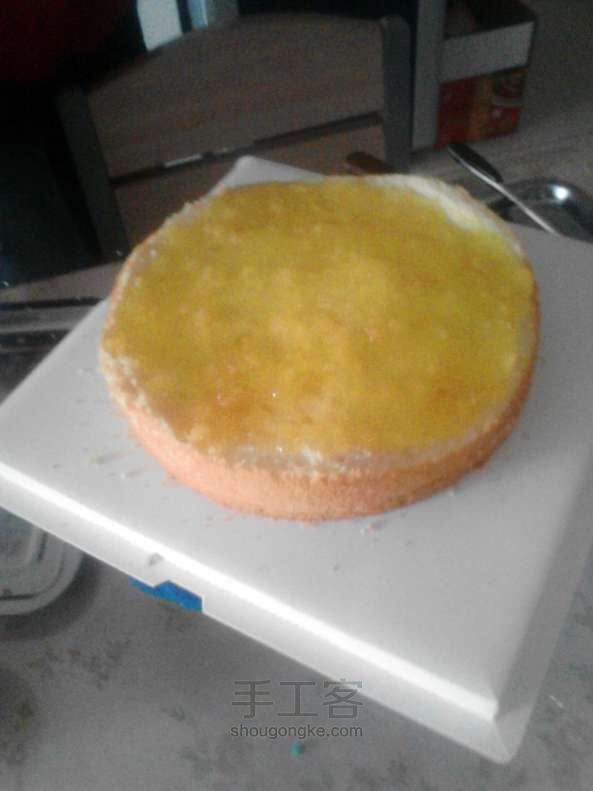 生日蛋糕制作教程 第3步