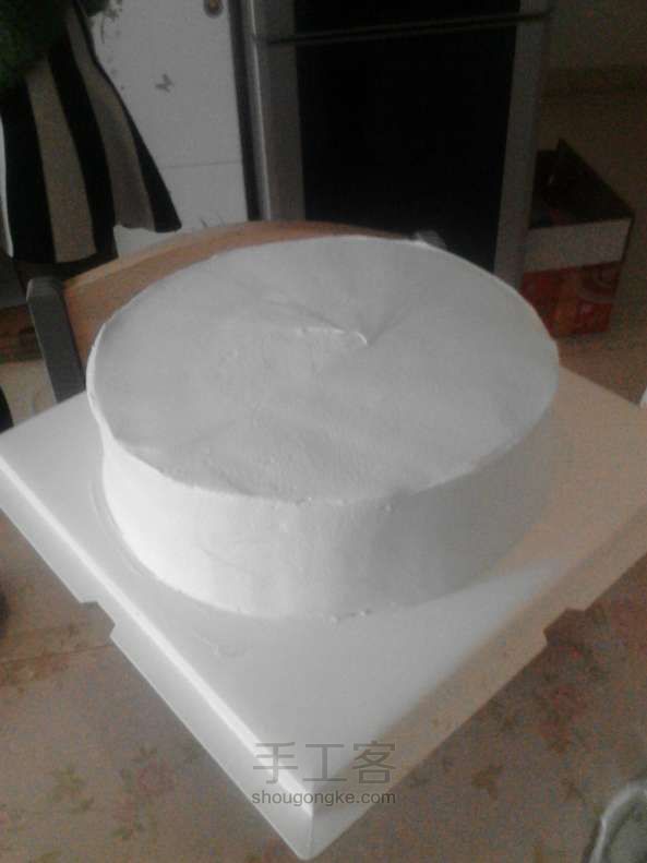 生日蛋糕制作教程 第5步
