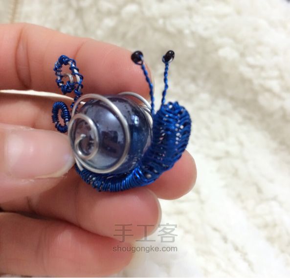 绕线小蜗牛DIY教程 第10步