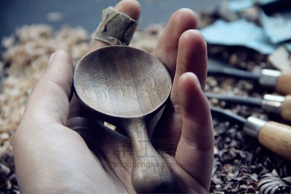 勺子 木艺教程 第8步